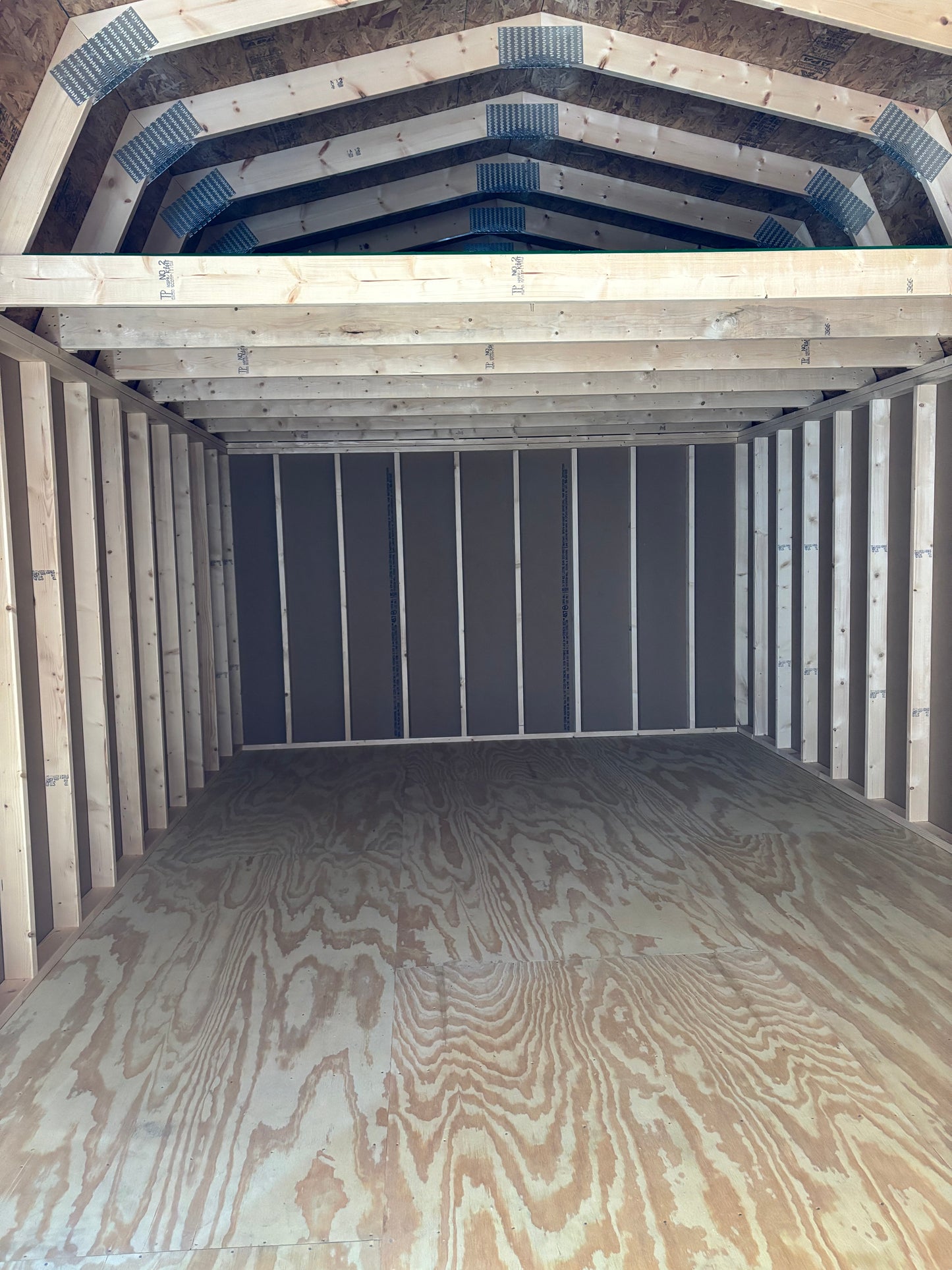 12x24 Lofted Garage