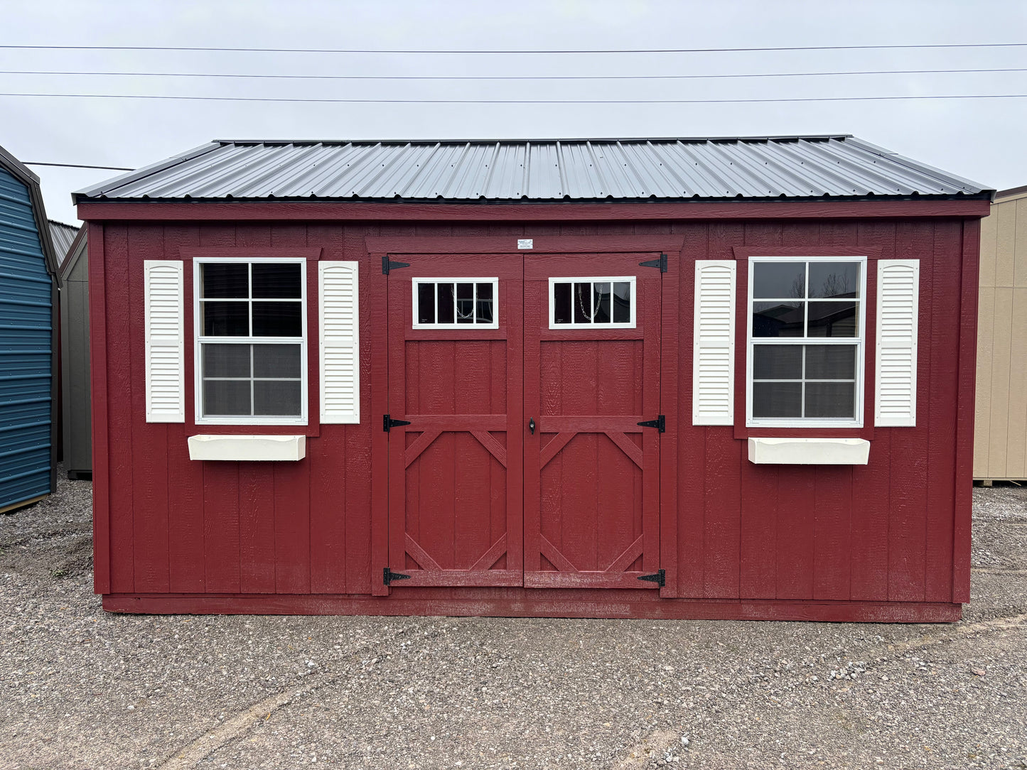 12x16 Gable Garden Shed